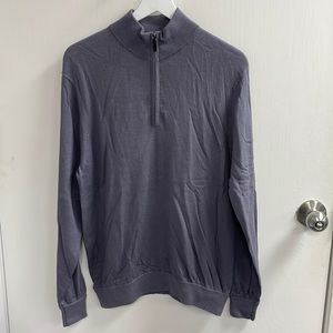 Alashan Men’s Cotton Cashmere Quarter Zip (5377)